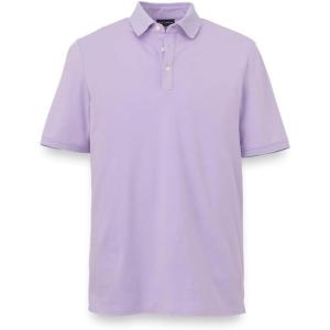 imagePaul Fredrick Mens Cotton Blend Three Button PoloLavender