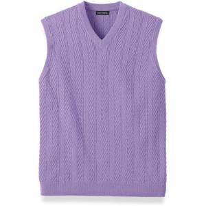imagePaul Fredrick Mens Cotton VNeck VestPurple