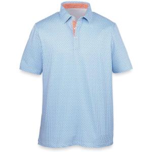 imagePaul Fredrick Mens Performance Blend Three Button Polo