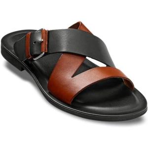 imagePaul Fredrick Mens Stefano SandalBlackTan