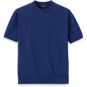 imagePaul Fredrick Mens Supima Cotton Crew Neck SweaterNavy