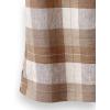 imagePaul Fredrick Mens Classic Fit Linen Plaid Casual ShirtBrown