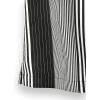 imagePaul Fredrick Mens Classic Fit Linen Stripe Print Casual ShirtBlack  White