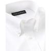 imagePaul Fredrick Mens Pinpoint Button Down Collar Button Cuff Dress ShirtBlue