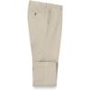 imagePaul Fredrick Mens Cotton Stretch Twill Flat Front PantsKhaki