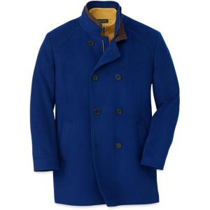 imagePaul Fredrick Mens Wool Double Breasted Carcoat