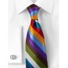 imagePaul Fredrick Mens Stripe Woven Silk Tie