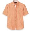 imagePaul Fredrick Mens Classic Fit Linen Gingham Check Casual Shirt