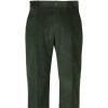 imagePaul Fredrick Mens Cotton Stretch Corduroy Flat Front PantForest Green