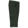 imagePaul Fredrick Mens Cotton Stretch Corduroy Flat Front PantForest Green
