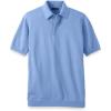 imagePaul Fredrick Mens Supima Cotton Three Button PoloBlue