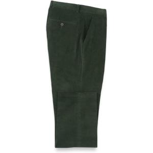 imagePaul Fredrick Mens Cotton Stretch Corduroy Flat Front PantForest Green