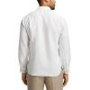 imagePaul Fredrick Mens Classic Fit Linen Blend Print Panel Casual Shirt