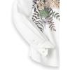 imagePaul Fredrick Mens Classic Fit Linen Blend Print Panel Casual Shirt