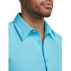 imagePaul Fredrick Mens Classic Fit Linen Solid Casual ShirtAqua