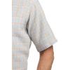 imagePaul Fredrick Mens Classic Fit NonIron Linen Plaid Dress Shirt