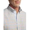imagePaul Fredrick Mens Classic Fit NonIron Linen Plaid Dress Shirt