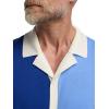 imagePaul Fredrick Mens Cotton Button Front Camp Collar Sweater