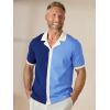 imagePaul Fredrick Mens Cotton Button Front Camp Collar Sweater