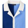 imagePaul Fredrick Mens Cotton Button Front Camp Collar Sweater