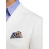 imagePaul Fredrick Mens Linen Blend Double Breasted Peak Lapel Suit Jacket