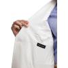 imagePaul Fredrick Mens Linen Blend Double Breasted Peak Lapel Suit Jacket