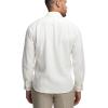imagePaul Fredrick Mens Slim Fit Linen Blend Botanical Print Casual Shirt