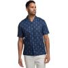 imagePaul Fredrick Mens Slim Fit Linen Blend Novelty Print Casual Shirt