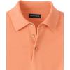 imagePaul Fredrick Mens Supima Cotton Three Button PoloCoral