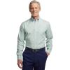 imagePaul Fredrick Mens Tailored Fit Comfort Stretch NonIron Gingham Dress Shirt