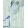 imagePaul Fredrick Mens Tailored Fit Comfort Stretch NonIron Gingham Dress Shirt