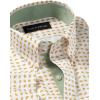 imagePaul Fredrick Mens Tailored Fit Comfort Stretch NonIron Novelty Dress Shirt