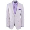 imagePaul Fredrick Mens Cotton Seersucker Single Breasted Notch Lapel Suit Jacket