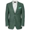imagePaul Fredrick Mens Performance Blend Double Breasted Peak Lapel Suit Jacket