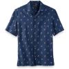 imagePaul Fredrick Mens Slim Fit Linen Blend Novelty Print Casual Shirt