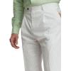 imagePaul Fredrick Mens Cotton Stretch Stripe Seersucker Single Pleat Suit Pants