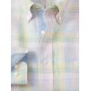 imagePaul Fredrick Mens Slim Fit NonIron Linen Plaid Dress Shirt