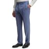 imagePaul Fredrick Mens Wool Gabardine Pleated PantsPostal Blue