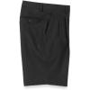 imagePaul Fredrick Mens LinenCotton Pleated ShortsBlack