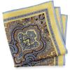 imagePaul Fredrick Mens Paisley Silk Pocket Square