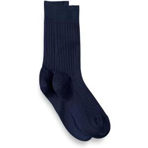 imagePaul Fredrick Mens Solid Cotton Blend Socks