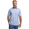 imagePaul Fredrick Mens Cotton Blend Three Button PoloBlue