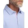 imagePaul Fredrick Mens Cotton Blend Three Button PoloBlue