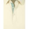 imagePaul Fredrick Mens Cotton Blend Three Button PoloLight Yellow