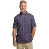 imagePaul Fredrick Mens Cotton Full Button Front Polo