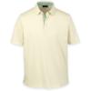 imagePaul Fredrick Mens Cotton Blend Three Button PoloLight Yellow