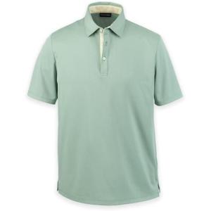 imagePaul Fredrick Mens Cotton Blend Three Button PoloGreen