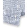 imagePaul Fredrick Mens Slim Fit NonIron Cotton Plaid Dress ShirtBlue