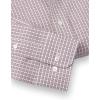 imagePaul Fredrick Mens Slim Fit NonIron Cotton Plaid Dress ShirtBurgundy