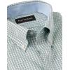 imagePaul Fredrick Mens Slim Fit NonIron Cotton Plaid Dress ShirtGreen